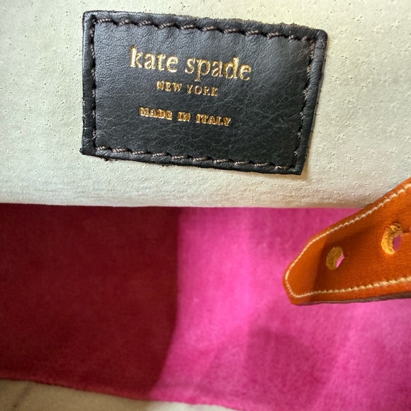 Kate Spade RARE made in Italy Tri color tote NWOT - Picture 11 of 12